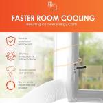 Universal Air Con Window Seal Kit for Tumble Dryers