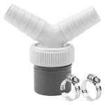 Double Connection Drain Adaptor for Washing Machines