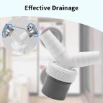 Double Connection Drain Adaptor for Washing Machines