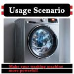 PA66 Motor Carbon Brush Set for Washing Machines