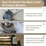 Carbon Brushes for BEKO SMEG HOOVER Washing Machines