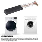 4-Piece Carbon Brushes for Bosch & Siemens Washers