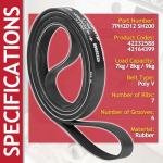 Poly-V Drive Belt for Electra Tumble Dryers