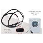 Tumble Dryer Drive Belt 1547 J4 for Crosslee, White Knight