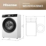 Hisense 9Kg Washer Dryer with WiFi Connectivity