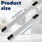 Adjustable Appliance Rollers for Washing Machine Moving