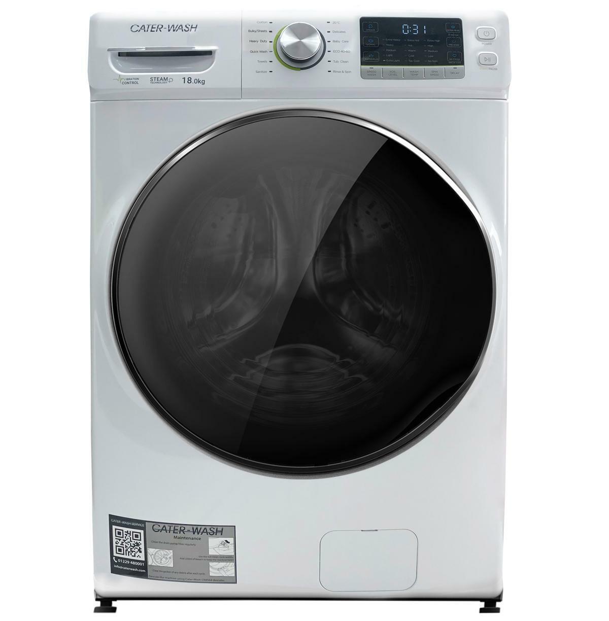 Cater-Wash CW8518 18kg Heavy Duty Washing Machine  Design Quality