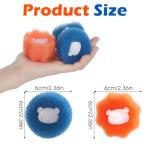 Bewudy 12PCS Pet Hair Remover and Dryer Balls