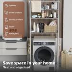3-Tier Over Washer Laundry Storage Rack