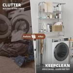 3-Tier Over Washer Laundry Storage Rack