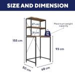 AVENSIS Waterproof Over Washer Storage Rack
