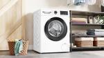 Bosch Series 6 10kg Washing Machine, White/Black