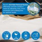 Bosch Series 6 10kg Washing Machine, White/Black