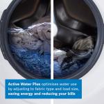 Bosch Series 6 10kg Washing Machine, White/Black