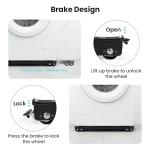 Adjustable Heavy Duty Appliance Moving Roller Wheels