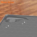 Mini Fridge and Washing Machine Floor Mat