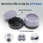 Anti-Vibration Washing Machine Feet Pads - 4 Pack