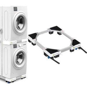 Adjustable Washing Machine Dolly with Rolling Wheels