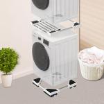 Adjustable Washing Machine Dolly with Rolling Wheels