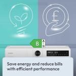 Candy Smart Integrated Washer Dryer, 8kg Wash, 5kg Dry