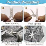 2-Piece Bed Sheet Detangler for Washers and Dryers