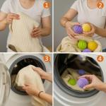 Chtaoxin 6-Pack Anti-Tangle Tumble Dryer Balls