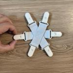 2-Piece Bed Sheet Detangler for Washers and Dryers