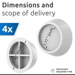 ECENCE Anti-Vibration Pads for Washing Machines and Dryers