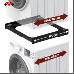 Meliconi Torre NOIR Universal Stacking Kit, Black