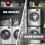 Meliconi Torre NOIR Universal Stacking Kit, Black