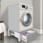 Vonia Steel Washing Machine Base Frame with Drawer