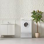 Vonia Steel Washing Machine Base Frame with Drawer