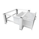 Vonia Steel Washing Machine Base Frame with Drawer