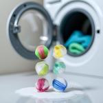 Colorful Reusable Laundry Hair Catcher Balls