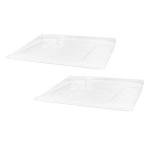 Ex-Pro Clear Water Drip Tray - 2 Pack