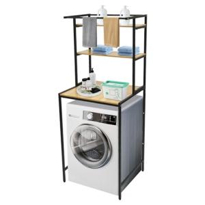 3-Tier Washing Machine Storage Rack, Space Saver