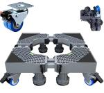 TOPWAY Adjustable Movable Base for Washing Machines and Dryers