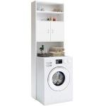 CASARIA® Naples White Washing Machine Cabinet 185x63x20cm