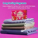 ANGIX Laundry Tumble Dryer Sheets - Floral Freshness