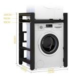 Adjustable Tumble Dryer Stand with Shelf 350KG