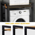 Adjustable Tumble Dryer Stand with Shelf 350KG