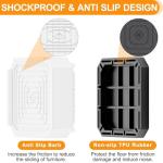 DEWEL 4-Pack Washing Machine and Dryer Feet