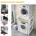 Adjustable Tumble Dryer Stand with Shelf 350KG