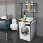 3-Tier Washing Machine Storage Shelf Rack