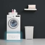WilTec Washing Machine Underframe with Pull-out Drawer