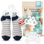 White Sock Holder for Washing Machine