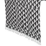 Washing Machine Cover with Pockets, Black/Cream