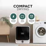 DMD® 3kg Compact Vented Mini Tumble Dryer