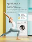 Comfee Ultra Slim Freestanding Washing Machine 7KG