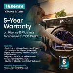 Hisense 12 KG Front Load Inverter Washing Machine